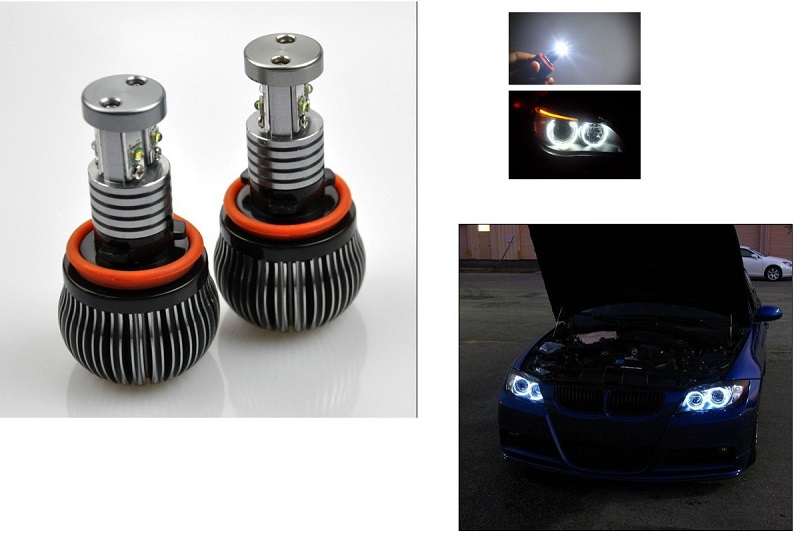 35 WATT LED Angel Eyes H8 BMW Z4 E89 ab Baujahr 2009*CREE*