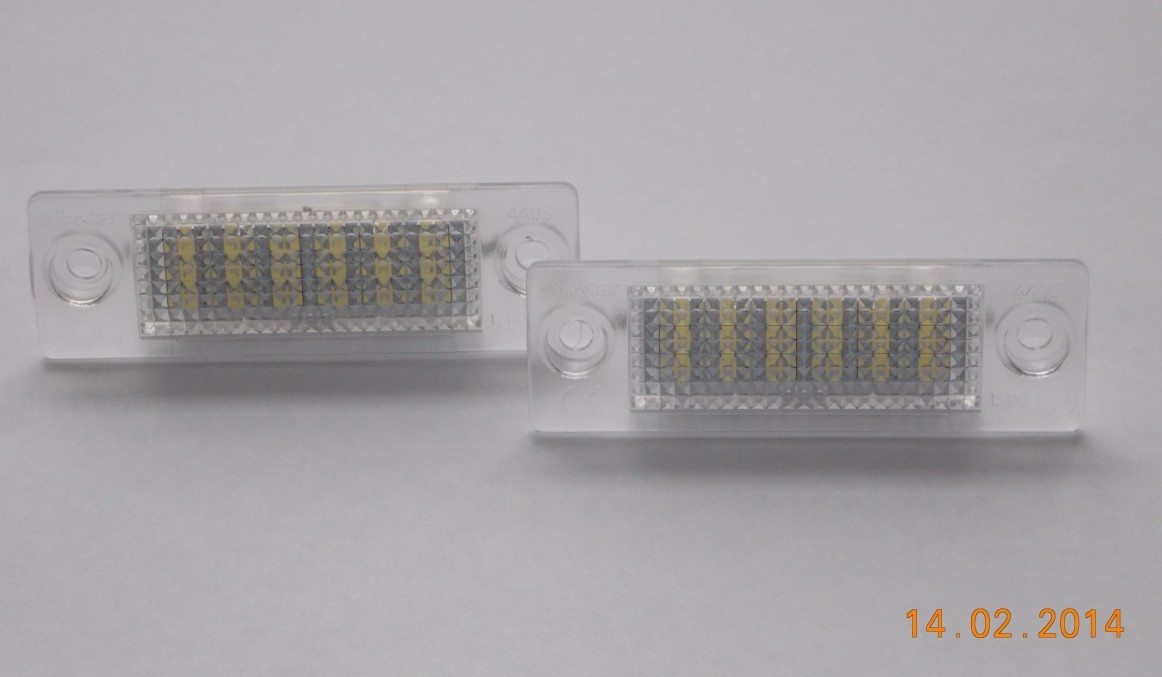 LED iluminación de la matrícula para VW t5 Transporter 609