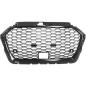 Preview: Frontgrill schwarz Sport mit Kennzeichenhalter für Audi A3, 8V Facelift ab 2016