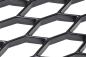 Preview: Sportgrill Frontgrill Kühlergrill Wabengrill Passend für Audi A4 B8 Grill ohne Emblem mit Lüftungsgitter Schwarz Matt