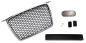 Preview: Frontgrill Sport schwarz mit Emblem und Kennzeichenhalter für Audi A3, 8P
