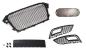Preview: Kühlergrill Grill Waben-Grill Emblemhalter Lüftungsgitter passend für Audi A4 B8