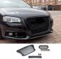 Preview: Sportgrill Frontgrill Kühlergrill Wabengrill Passend für Audi A3 8P Grill ohne PDC 08-13