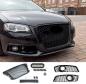 Preview: Kühlergrill Front Waben-Grill Lüftungsgitter passend für Audi A3 8P 08-13