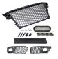 Preview: Frontgrill mit Emblem und Kennzeichenhalter u. Lüftungsgitter für Audi A4 B8 8K