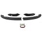 Preview: Frontspoiler Ansatz Lippe Stossstange Sport Performance+ABE+ Carbon Optik 2-teilig, für BMW 4er F32/ F33/ F36, 2013-2021