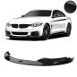 Preview: Frontspoiler Ansatz Lippe Stossstange Sport Performance+ABE+ Carbon Optik 2-teilig, für BMW 4er F32/ F33/ F36, 2013-2021