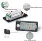 Preview: Beleuchtung LED Kennzeichenbeleuchtung Audi A3 8P A4 B6 B7 A5 A6 4F Q7 SET