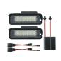 Preview: Led Kennzeichenbeleuchtung  VW Amarok  Xenon Weiß