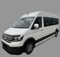 Preview: Radlaufleisten Radlaufschutz Radlaufabdeckung / Radlaufverbreiterung Set für VW Crafter / MAN TGE 17+ schwarz / matt mit ABE