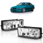 Preview: Set Nebelscheinwerfer klar Rauchglas passt für alle Typen BMW E36 91-99