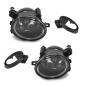 Preview: Satz Nebelscheinwerfer HB4 passt für BMW E46 E39 M Paket M3 M5 Chrom Klarglas