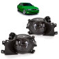 Preview: Nebelscheinwerfer Set +HB4 für BMW E39 SERIE Smoke Schwarz Facelift ab 2000-2004