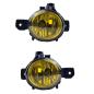Preview: Klarglas Nebelscheinwerfer gelb BMW E81 E87 X3 E83 X5 E70
