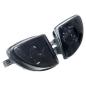 Preview: Set Nebelscheinwerfer Klarglas Smoke Schwarz H8 passt BMW F10 F11 ab 2010-2013
