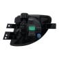 Preview: Set Nebelscheinwerfer Klarglas Smoke Schwarz H8 passt BMW F10 F11 ab 2010-2013