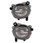 Preview: Set LED Nebelscheinwerfer Klarglas für BMW 1er F20/F21 nur LCI ab 2015