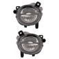 Preview: Set LED Nebelscheinwerfer Klarglas kompatibel mit BMW 3er F30/F31/F34/F35 und  4er F32/F33/F36 alle Modelle