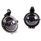 Preview: Set Nebelscheinwerfer Smoke Schwarz H8 für Mini Cooper S R55 R56 R57 2006-2013