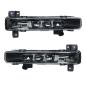 Preview: LED Nebelscheinwerfer/Tagfahrlicht Set für BMW 5er G30/G31 Lim.+Tour. 16+ / 6er G32 17+ schwarz/chrom/klar