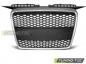 Preview: Sportgrill / Kühlergrill kompatibel mit Audi A3 8P 04-08 matt silber in Wabendesign