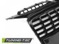 Preview: Sportgrill / Kühlergrill kompatibel mit Audi A3 8P 05-08 Hochglanz schwarz