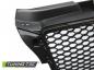 Preview: Sportgrill / Kühlergrill kompatibel mit Audi A3 8P Facelift 08-12 Hochglanz schwarz in Wabendesign