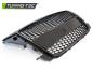 Preview: Sportgrill / Kühlergrill für Audi A3 8P Facelift 08-12 Hochglanz schwarz in Wabendesign