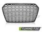 Preview: Wabengitter Sportgrill / Kühlergrill für Audi A6 4G (C7) Facelift 14-18 matt schwarz