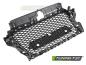 Preview: Sportgrill / Kühlergrill für Audi A3 8V 12-16 Hochglanz schwarz in Wabendesign