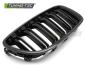 Preview: Doppelsteg Sportgrill Nieren für BMW 5er F10/F11 Limousine/Touring 10-16 Hochglanz schwarz