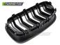 Preview: Doppelsteg Sportgrill Nieren für BMW 5er F10/F11 Limousine/Touring 10-16 Hochglanz schwarz