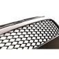 Preview: Sportgrill / Kühlergrill für Audi A4 B7 05-08 chrom/schwarz in Wabengitter Optik