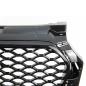 Preview: Kühlergrill Waben Grill Schwarz hochglanz Sport für Audi A1 8X 2010-2015