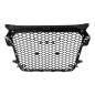Preview: Kühlergrill Waben Grill Schwarz hochglanz Sport für Audi A1 8X 2010-2015