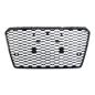 Preview: Wabengrill Kühlergrill Schwarz glanz Gitter für Audi A7 C7 2010-2014 kein RS7