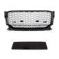 Preview: Wabengrill Kühlergrill Schwarz glanz komplett Gitter für Audi Q2 GA alle Modelle