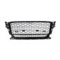 Preview: Wabengrill Kühlergrill Schwarz glanz komplett Gitter für Audi Q2 GA alle Modelle