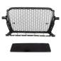 Preview: Kühlergrill Wabendesign Grill Schwarz glanz für Audi Q5 8R ab 2012-2017
