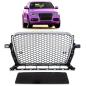 Preview: Kühlergrill Wabengrill Sport Chrom Schwarz passt für Audi Q5 8R ab 2012-2017