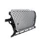 Preview: Kühlergrill Wabengrill Sport Chrom Schwarz passt für Audi Q5 8R ab 2012-2017