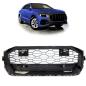 Preview: Kühlergrill Waben Grill Sport Schwarz Glanz passt für Audi Q8 4M außer RSQ8