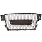 Preview: Sport Kühlergrill Wabengrill schwarz hochglanz für Audi A5 8T ab 07-12 kein RS5