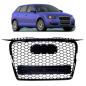 Preview: Kühlergrill Waben Grill Schwarz hochglanz passt für Audi A3 8P 03-08