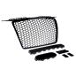 Preview: Kühlergrill Waben Grill Schwarz hochglanz passt für Audi A3 8P 03-08