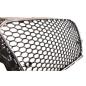 Preview: Sportgrill / Kühlergrill für Audi A3 8V 12-16 Hochglanz Schwarz / Chrom in Wabendesign