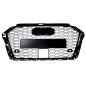 Preview: Kühlergrill Wabengrill PDC Schwarz Glanz passt für Audi A3 8V Facelift ohne RS3