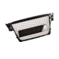Preview: Sportgrill / Kühlergrill für Audi A4 B8 08-12 Hochglanz schwarz in Wabendesign