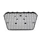 Preview: Sport Kühlergrill Grill ohne Emblem Schwarz glanz für Audi A5 B8 8T 11-17