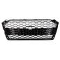 Preview: Kühlergrill Grill Wabendesign hochglanz Schwarz passt für Audi A5 F5 kein S5 RS5